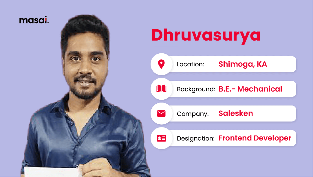 Mechanical Engineer to Software Developer in 30 Weeks - Meet Dhruvsurya