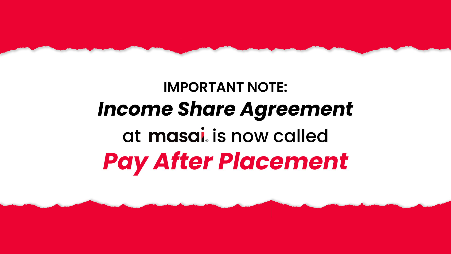 Pay after placement