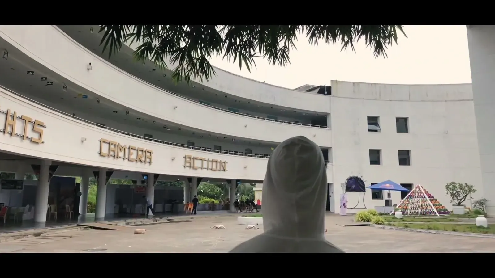 Courtyard at Whistling Woods International