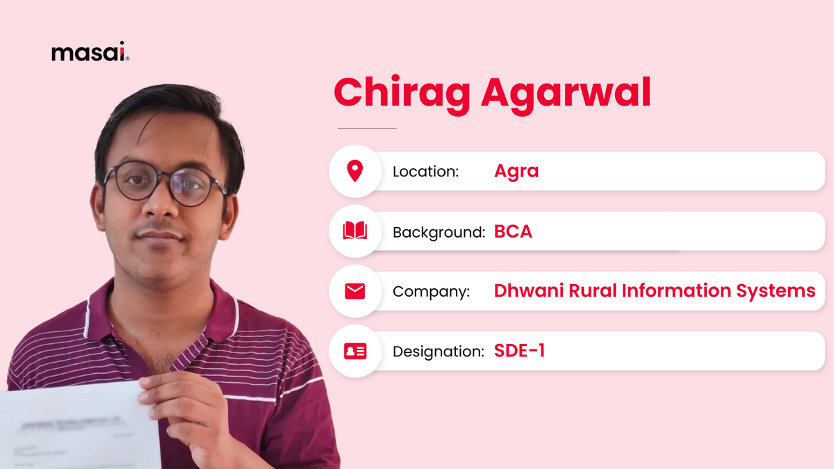 Chirag beat the odds to become a software developer