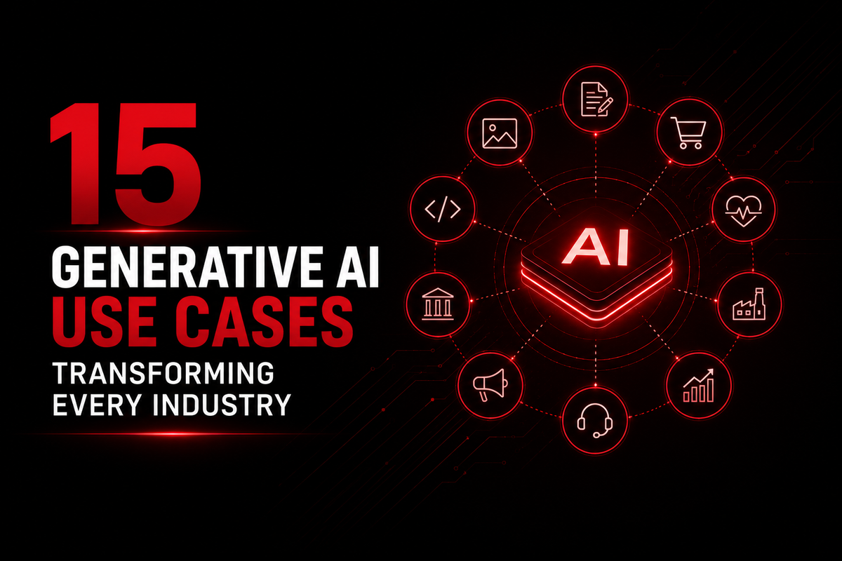 15 Generative AI use cases transforming every industry in 2026 (with ...