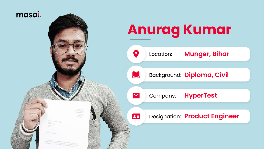How a Civil Engineer turned into a Software Developer - Anurag's Story