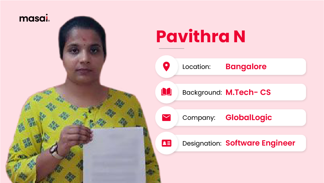 Unstable financial situation didn’t stop Pavithra from becoming a Developer