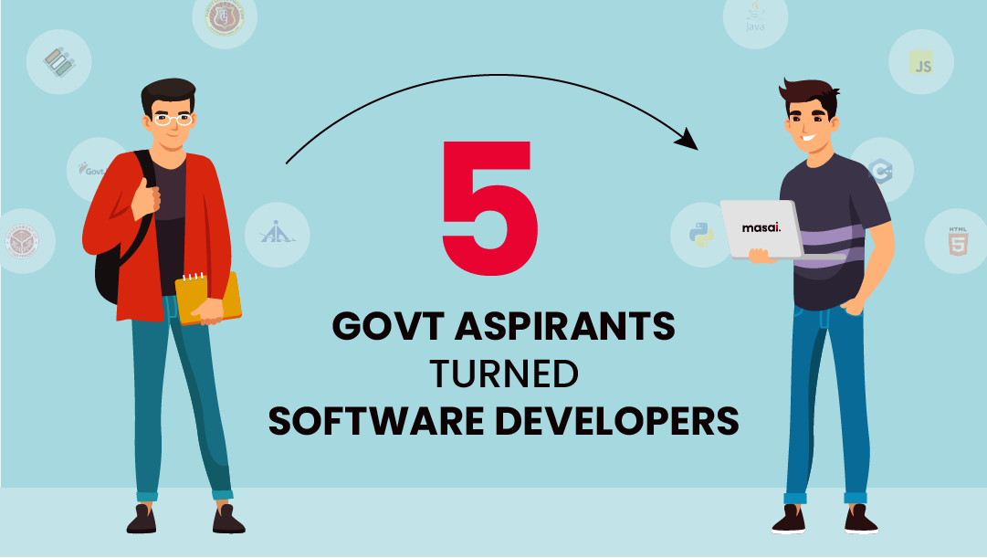 5 Govt aspirants turned software developers