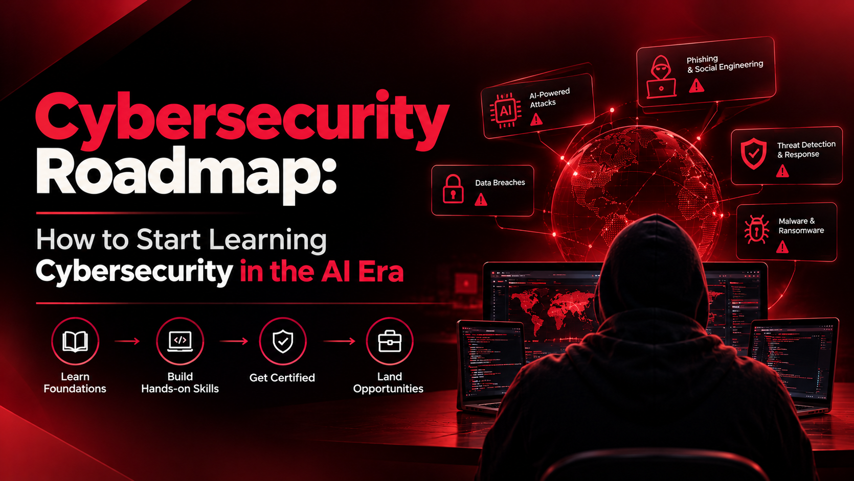 Cybersecurity roadmap: How to start learning cybersecurity in the AI era