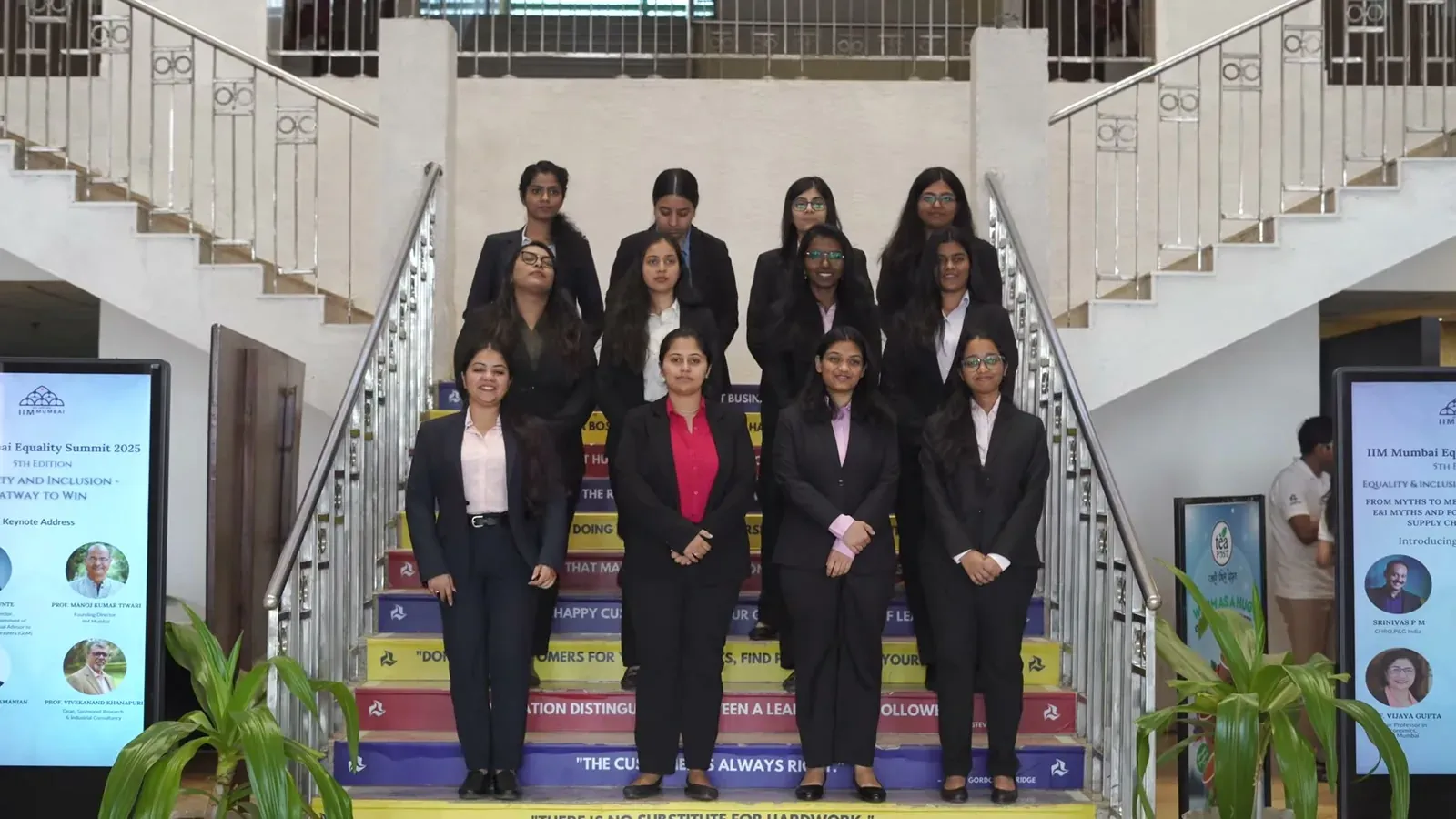 Women participants at IIM Mumbai