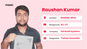 From making calls at a BPO to being a Full Stack Developer - Meet Raushan