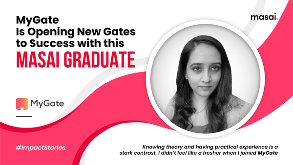 Shruthi B S - A Masai graduate working as software engineer at MyGate