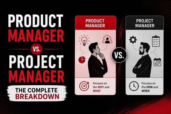 Product Manager vs. Project Manager: The Complete Breakdown