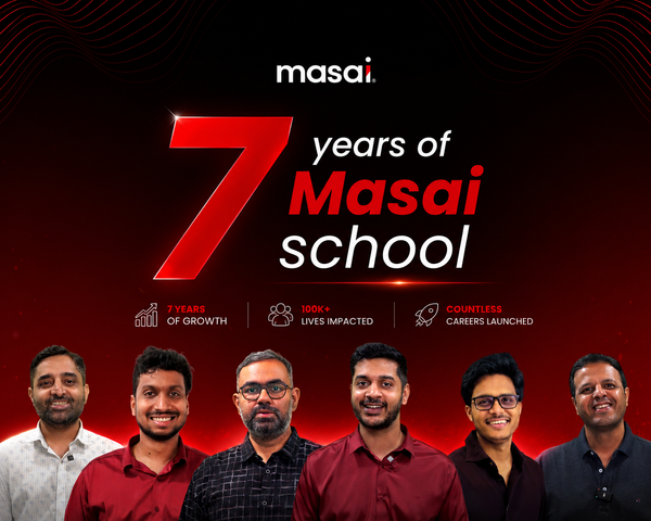 7 years of Masai: How one bold idea changed the way India learns, grows and gets hired