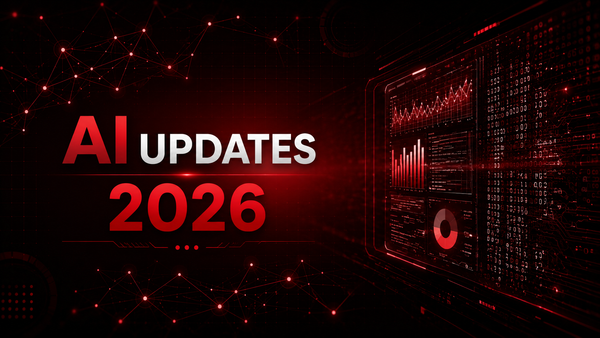 AI updates 2026: Biggest breakthroughs, tools, trends and industry shifts so far