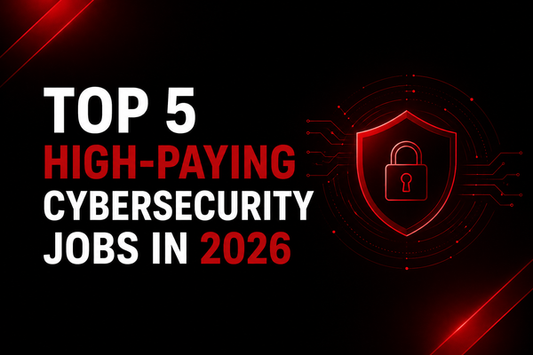 Top 5 high-paying cybersecurity jobs in 2026: