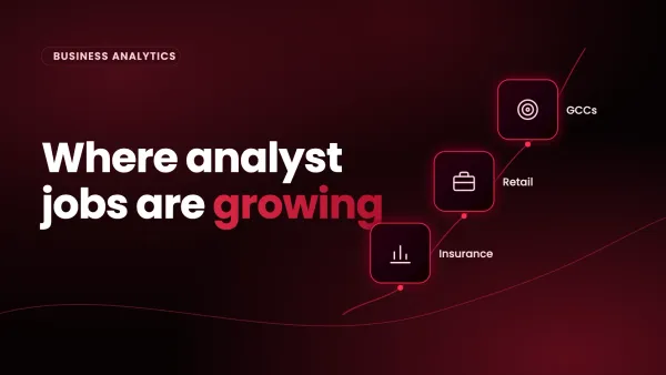 Where analyst jobs are growing