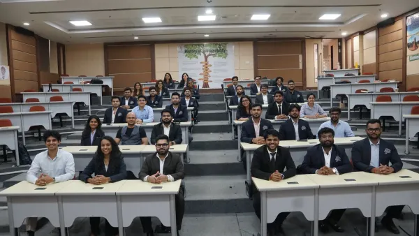 A cohort in an IIM Mumbai classroom